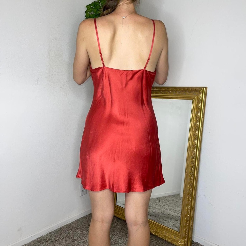 August Silk Intimates Lingerie Slip Dress - Picture 5 of 7